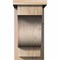 Ekena Millwork Newport Smooth Corbel w/Backplate, Douglas Fir, 7 1/2"W x 14"D x 14"H COR08X14X14NEW01SDF - alternate 3